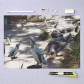 安全な避難所：妖精ペンギン天国 薄葉紙 (クラフト)