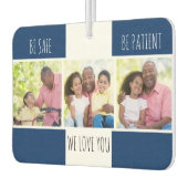 安全に患者さんになる3カスタム枚 カーエアーフレッシュナー (左)