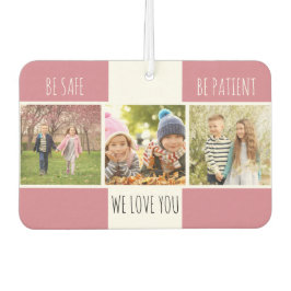 安全に患者になれる3写真のピンクカスタム色 カーエアーフレッシュナー