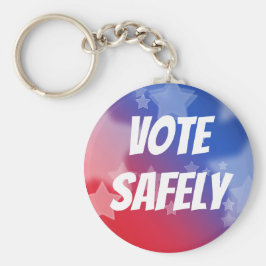 安全に投票する キーホルダー