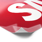 安全に投票する ポスター (角)