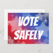 安全に投票する ポストカード (正面/裏面)