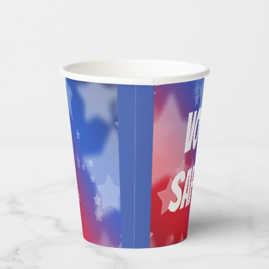 安全に投票紙杯 紙コップ (右)