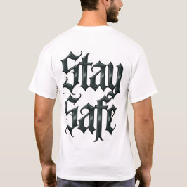 安全に気をつけて Tシャツ
