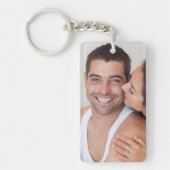 安全に運転しろ!私と一緒にここに来て欲しい キーホルダー (正面)