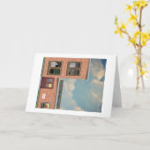 「安全に過ごし、マスクを作る」 カード (黄色い花)