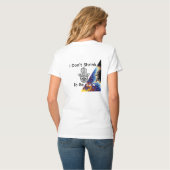 安全のために縮小しない Tシャツ (裏面フル)