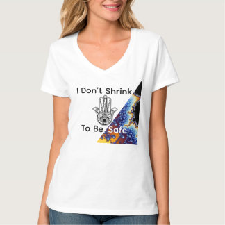 安全のために縮小しない Tシャツ