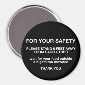 安全のために マグネット (正面/裏面)