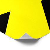 安全はここから始まるイエローブラックワークプレース引用文 ポスター (角)