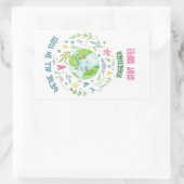 安全を守れ！ 長方形シール (バッグ)