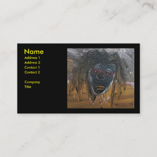 安全を恐れる 名刺