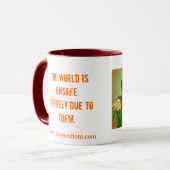 安全ギーク: SVIのインターネットのコメディーシリーズ マグカップ (正面左)