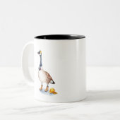 安全グース ツートーンマグカップ (正面左)