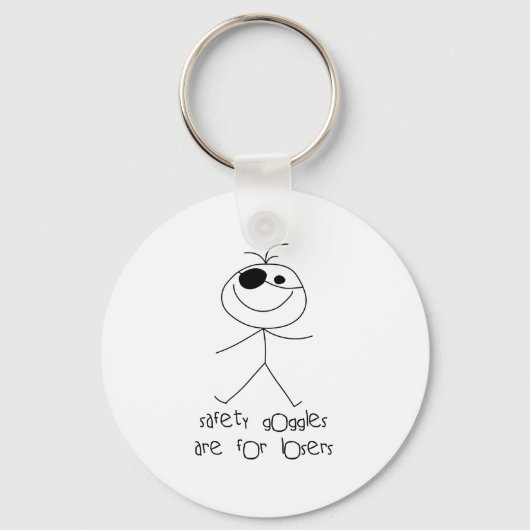 安全ゴーグル キーホルダー (正面)