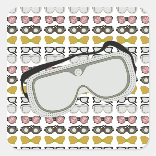 安全ゴーグル スクエアシール (正面)