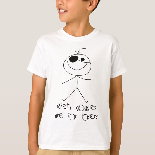 安全ゴーグル Tシャツ (正面)