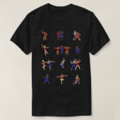 安全ダンスエアロビクス1988 Tシャツ (デザイン正面)