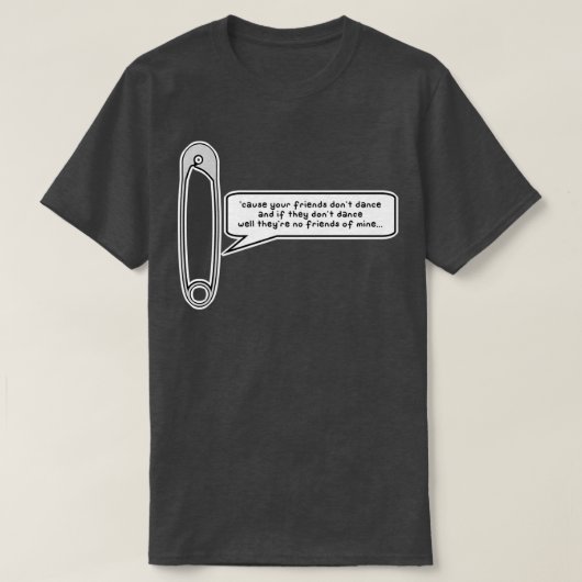 安全ダンス Tシャツ (デザイン正面)