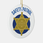 安全パトロール セラミックオーナメント (右)