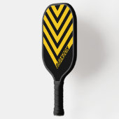 安全ビーノスタルジックヴィンテージシブロンと名前 ピックルボールラケット (左)