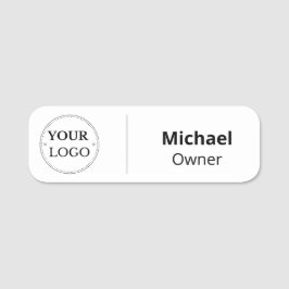 安全ピン名タグまたは磁気ロゴ付カスタムき磁気 名札