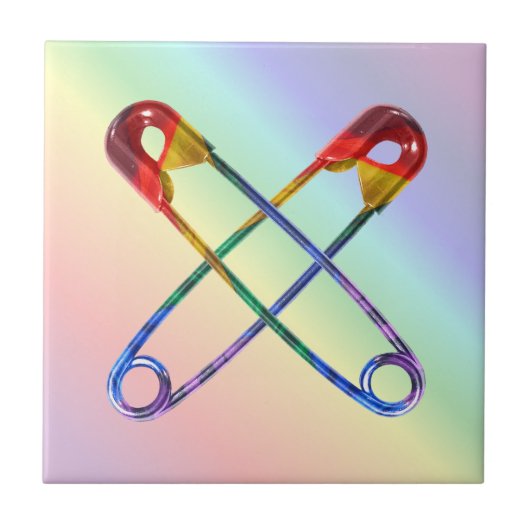 安全ピン タイル (正面)