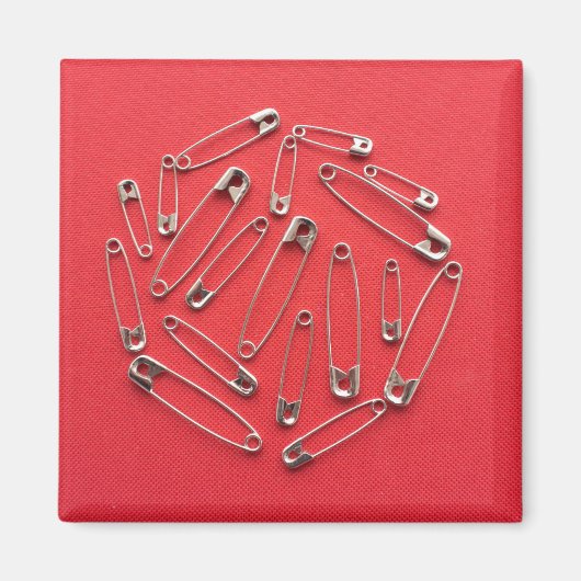 安全ピン マグネット (正面)