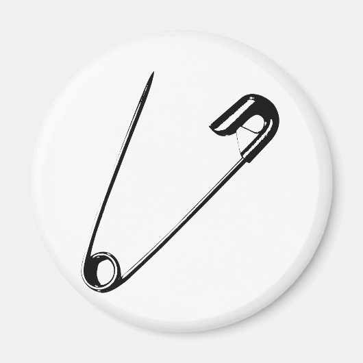 安全ピン マグネット (正面)