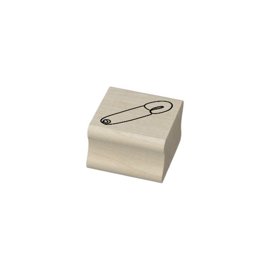 安全ピン ラバースタンプ (スタンプ)