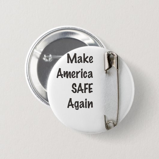 安全ピン 缶バッジ (正面&裏面)