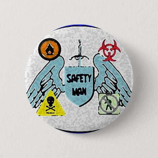 安全ピン 缶バッジ (正面)