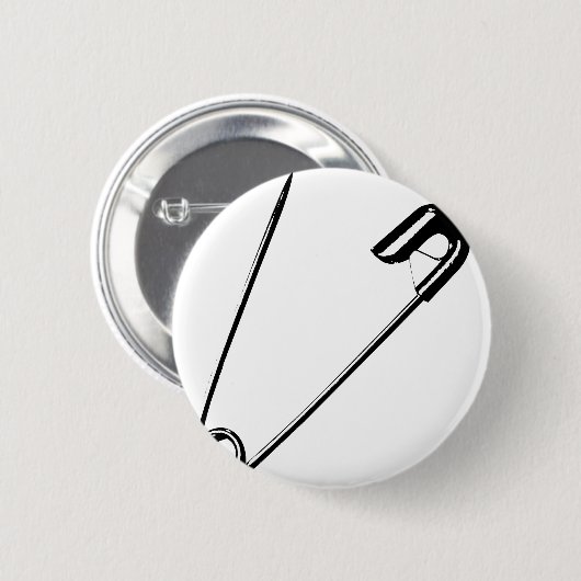 安全ピン 缶バッジ (正面&裏面)