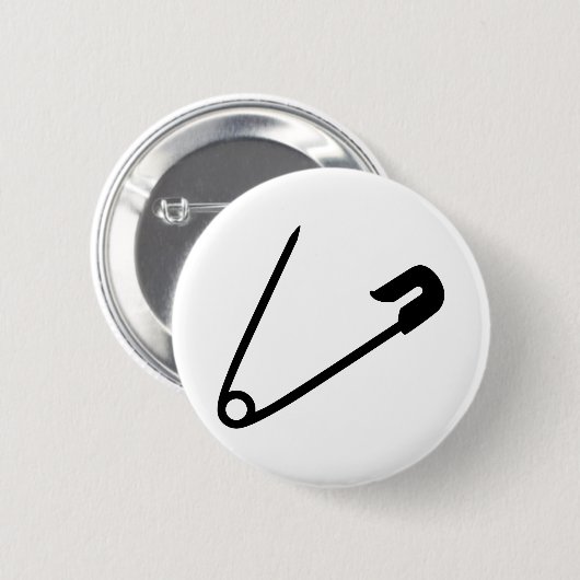 安全ピン 缶バッジ (正面&裏面)