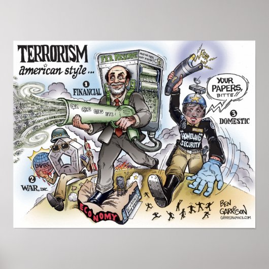 安全プリント ポスター (正面)