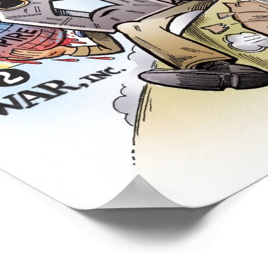 安全プリント ポスター (角)