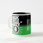 安全マグの魔法の円 ツートーンマグカップ (正面左)
