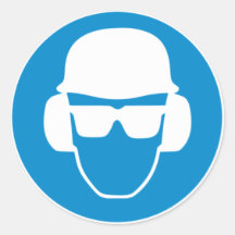 安全マンステッカー