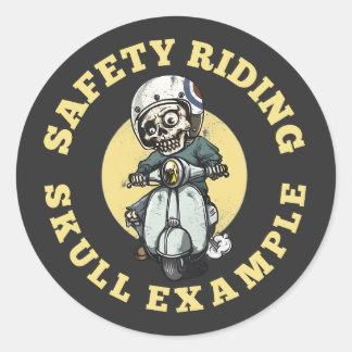 安全乗馬シール ラウンドシール