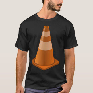 安全円錐建築作業者の交通円錐コスト Tシャツ