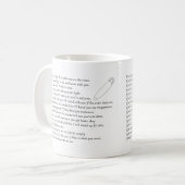 安全帖当 コーヒーマグカップ (正面左)