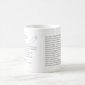 安全帖当 コーヒーマグカップ (中央)