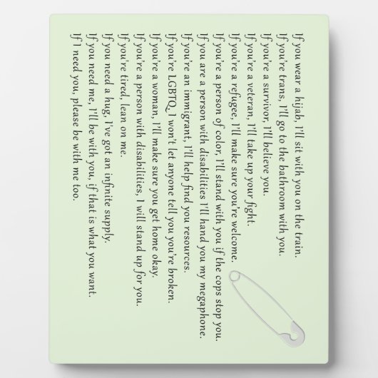 安全帖当 フォトプラーク (正面)