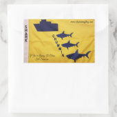 安全性の促進認識度 長方形シール (バッグ)