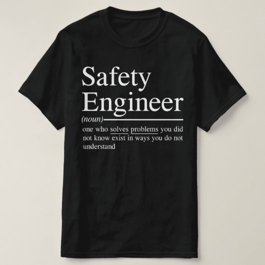 安全技おもしろい術者引用文 Tシャツ (デザイン正面)