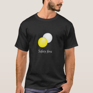 安全最初のスヌーカー Tシャツ