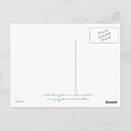 安全港農家市場 ポストカード (裏面)