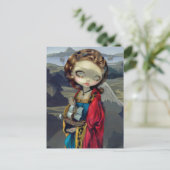 「安全港」のはがき ポストカード (スタンド正面)