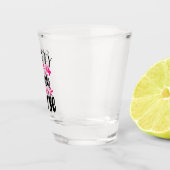 安全第一の飲み物にナースワードアート ショットグラス (右)