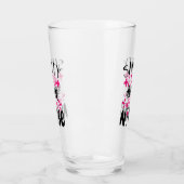 安全第一の飲み物にナースワードアート タンブラーグラス (左)